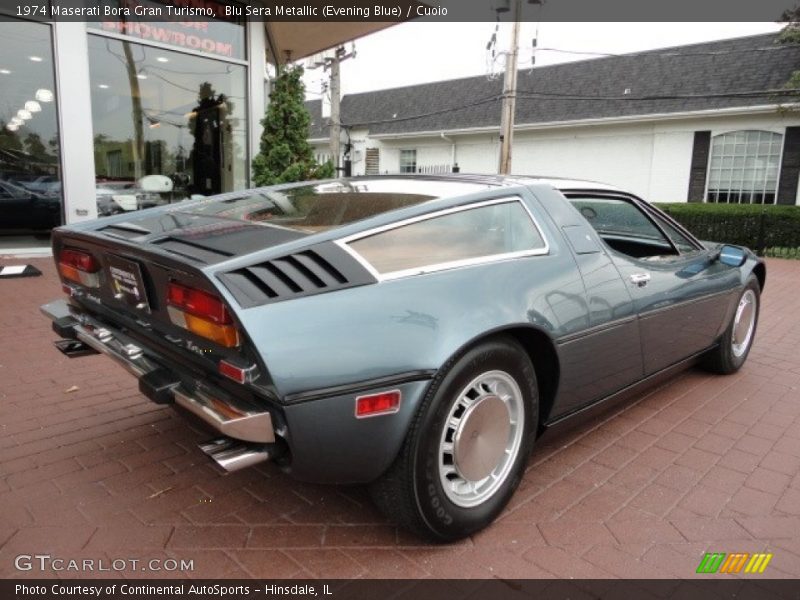 Blu Sera Metallic (Evening Blue) / Cuoio 1974 Maserati Bora Gran Turismo