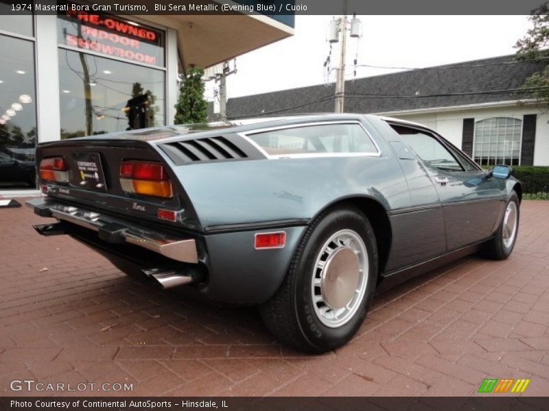 Blu Sera Metallic (Evening Blue) / Cuoio 1974 Maserati Bora Gran Turismo