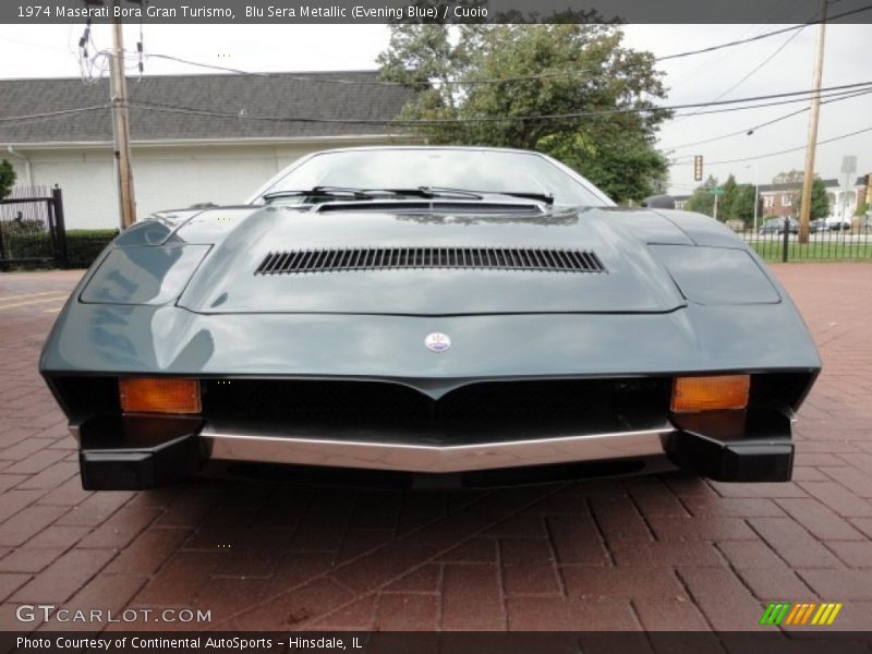 Blu Sera Metallic (Evening Blue) / Cuoio 1974 Maserati Bora Gran Turismo