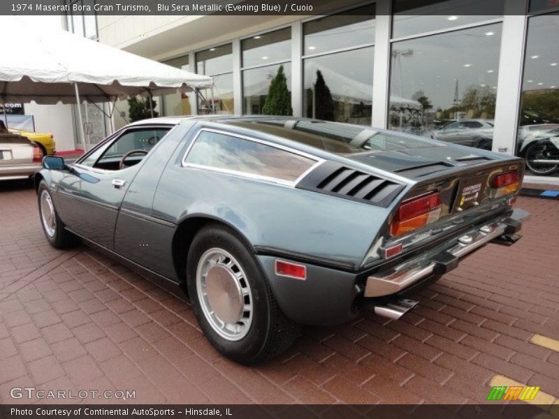 Blu Sera Metallic (Evening Blue) / Cuoio 1974 Maserati Bora Gran Turismo