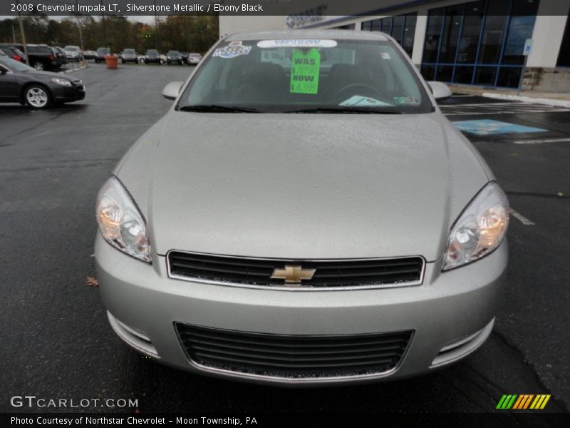 Silverstone Metallic / Ebony Black 2008 Chevrolet Impala LT