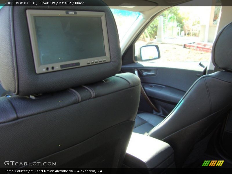 Silver Grey Metallic / Black 2006 BMW X3 3.0i