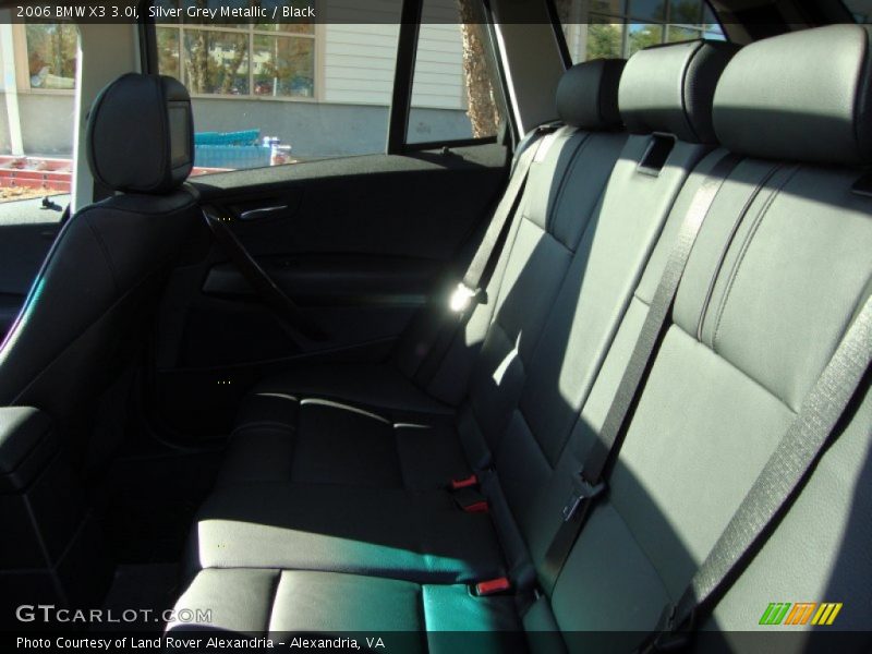 Silver Grey Metallic / Black 2006 BMW X3 3.0i