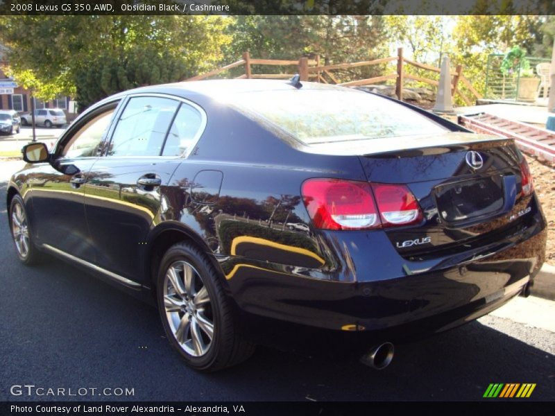 Obsidian Black / Cashmere 2008 Lexus GS 350 AWD