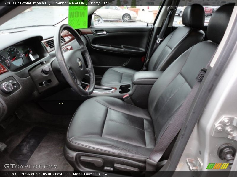 Silverstone Metallic / Ebony Black 2008 Chevrolet Impala LT