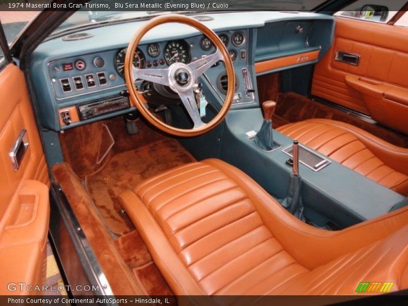  1974 Bora Gran Turismo Cuoio Interior