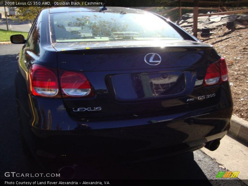 Obsidian Black / Cashmere 2008 Lexus GS 350 AWD