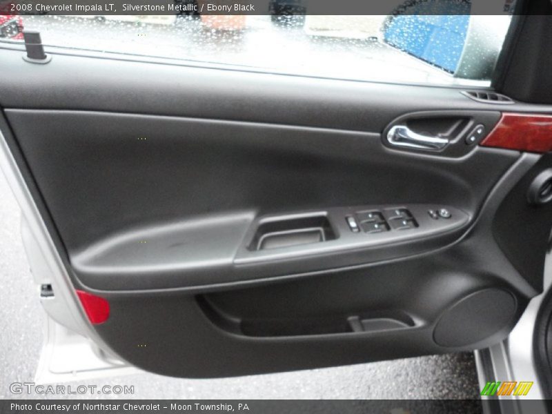 Silverstone Metallic / Ebony Black 2008 Chevrolet Impala LT