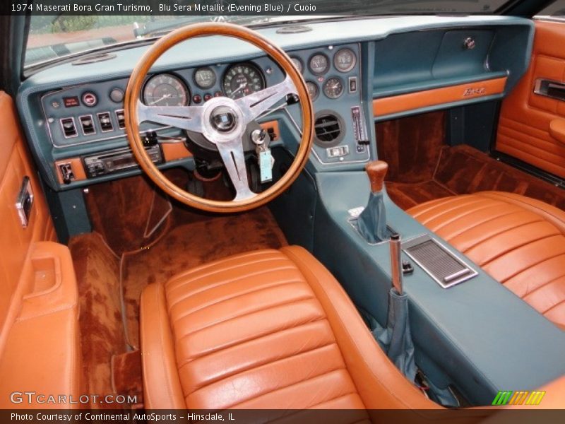  1974 Bora Gran Turismo Cuoio Interior
