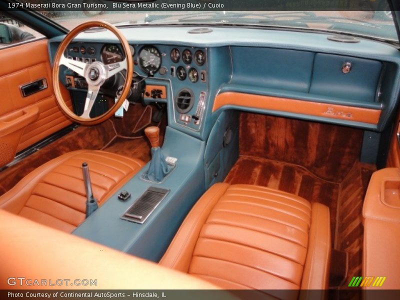  1974 Bora Gran Turismo Cuoio Interior