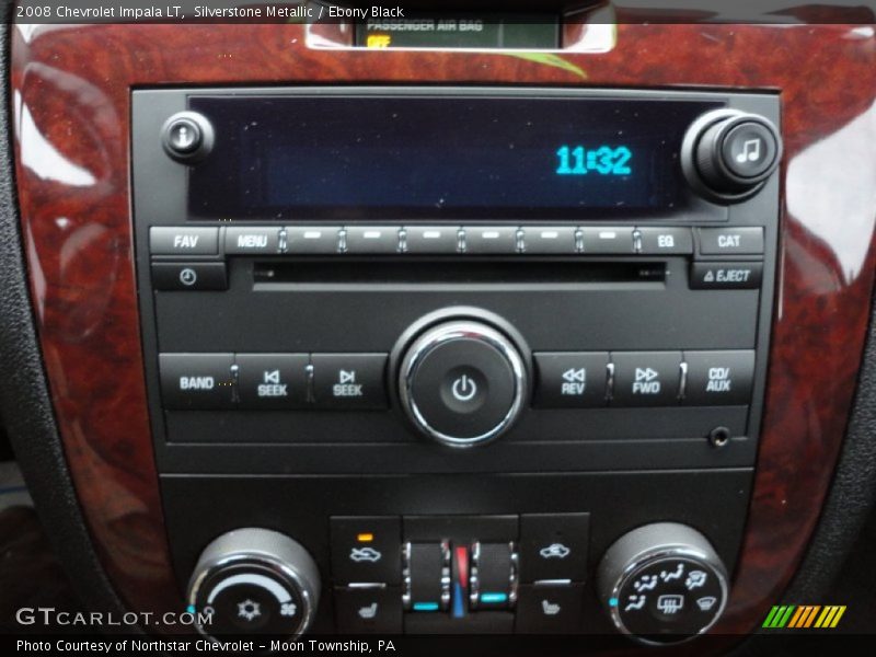 Silverstone Metallic / Ebony Black 2008 Chevrolet Impala LT