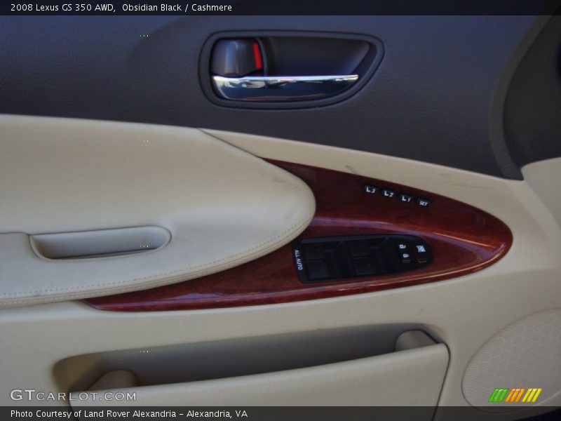 Obsidian Black / Cashmere 2008 Lexus GS 350 AWD
