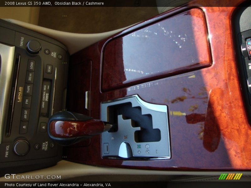 Obsidian Black / Cashmere 2008 Lexus GS 350 AWD