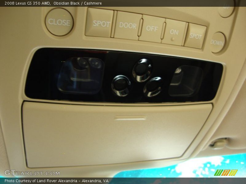 Obsidian Black / Cashmere 2008 Lexus GS 350 AWD