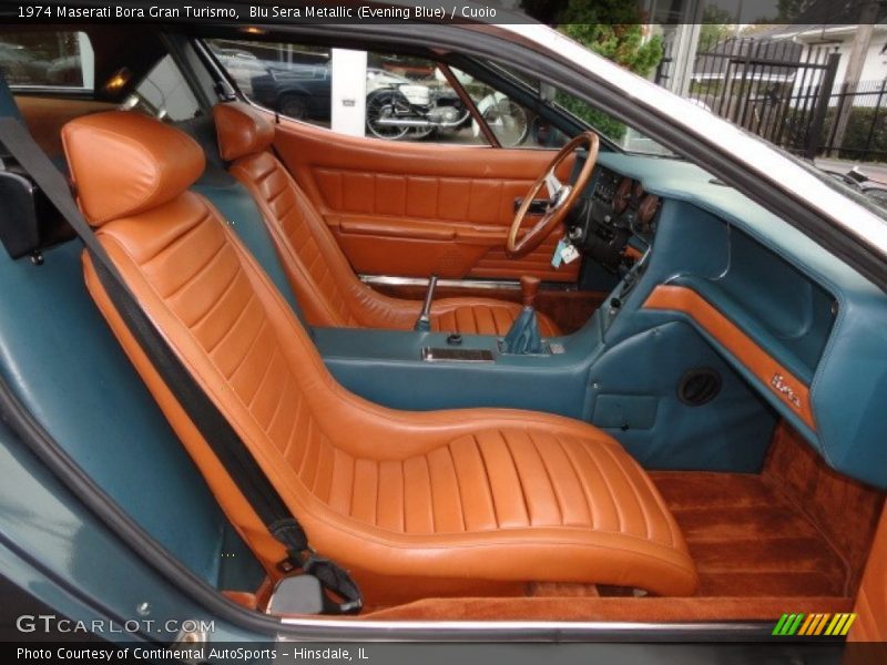  1974 Bora Gran Turismo Cuoio Interior