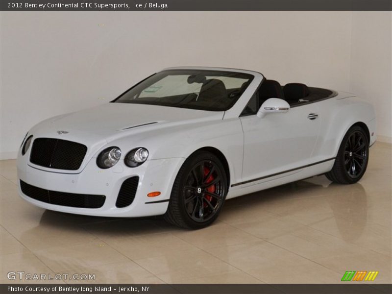 Front 3/4 View of 2012 Continental GTC Supersports