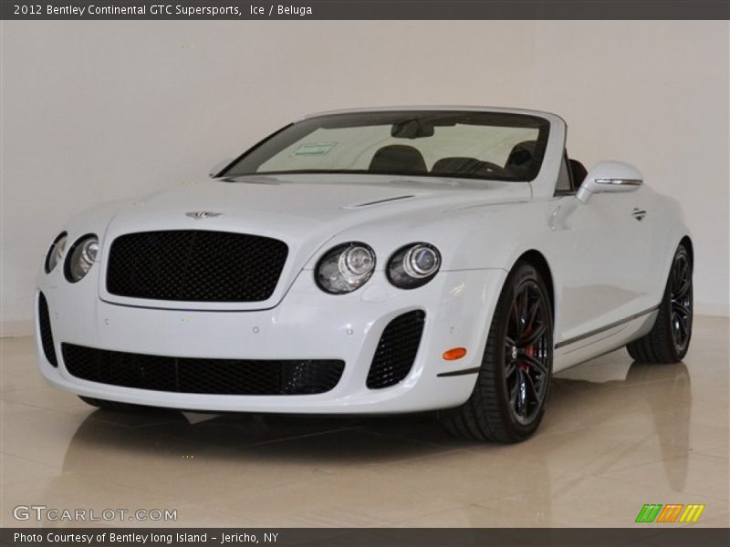 Front 3/4 View of 2012 Continental GTC Supersports