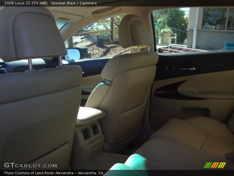 Obsidian Black / Cashmere 2008 Lexus GS 350 AWD