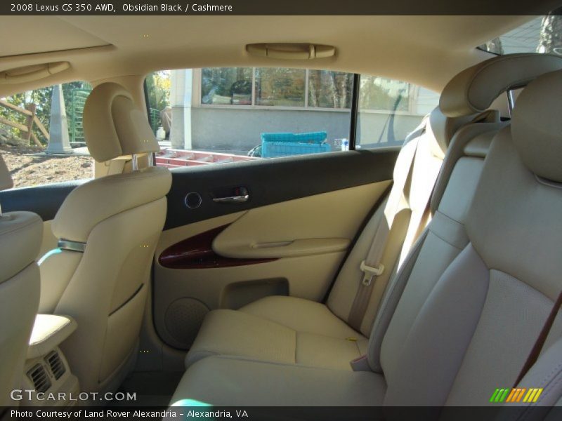 Obsidian Black / Cashmere 2008 Lexus GS 350 AWD