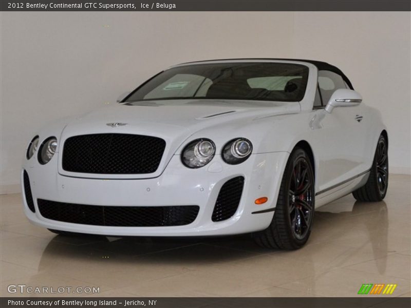 Front 3/4 View of 2012 Continental GTC Supersports