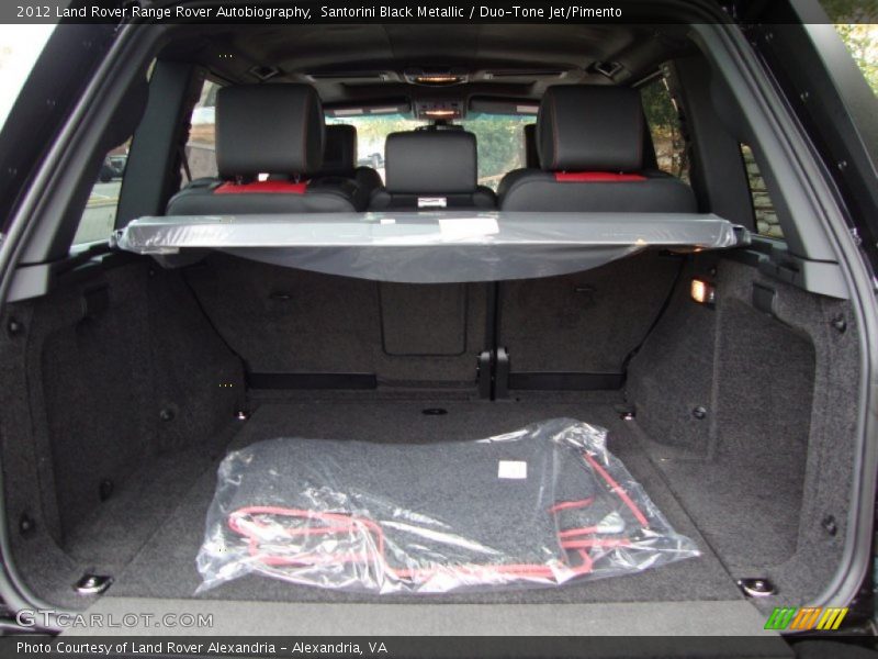  2012 Range Rover Autobiography Trunk