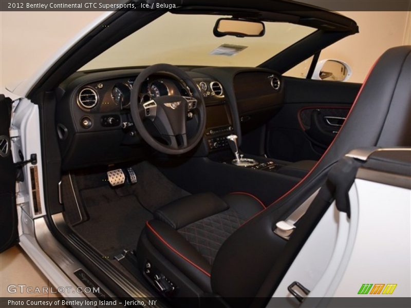  2012 Continental GTC Supersports Beluga Interior