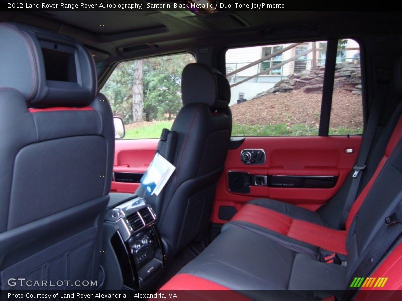  2012 Range Rover Autobiography Duo-Tone Jet/Pimento Interior