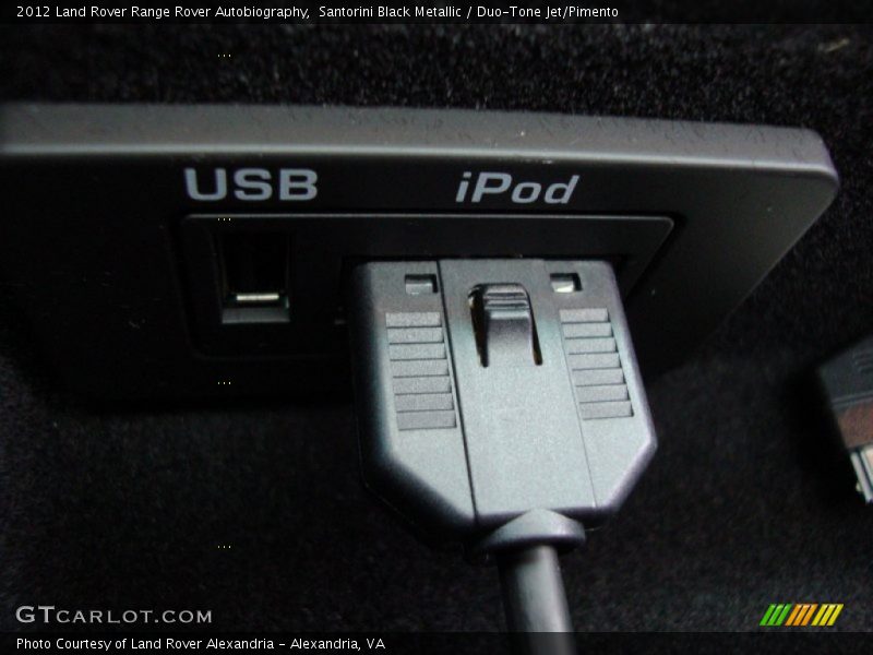 Santorini Black Metallic / Duo-Tone Jet/Pimento 2012 Land Rover Range Rover Autobiography
