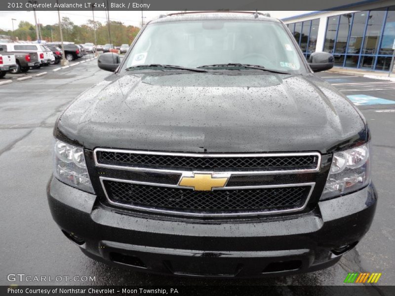 Black / Ebony 2012 Chevrolet Avalanche LT 4x4