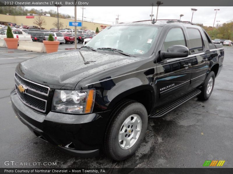 Black / Ebony 2012 Chevrolet Avalanche LT 4x4