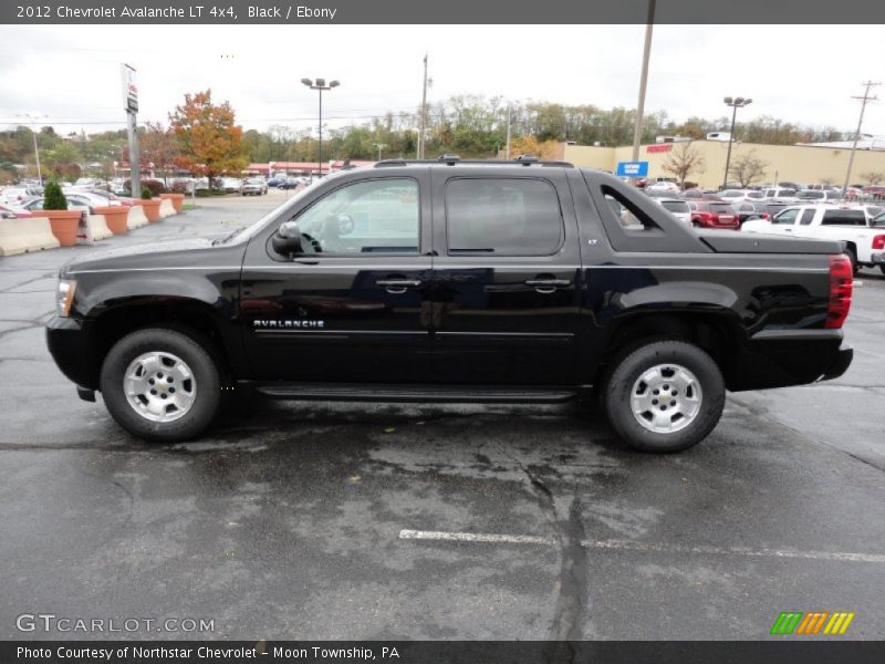 Black / Ebony 2012 Chevrolet Avalanche LT 4x4