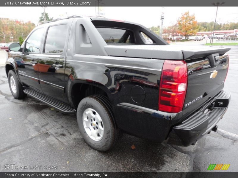 Black / Ebony 2012 Chevrolet Avalanche LT 4x4