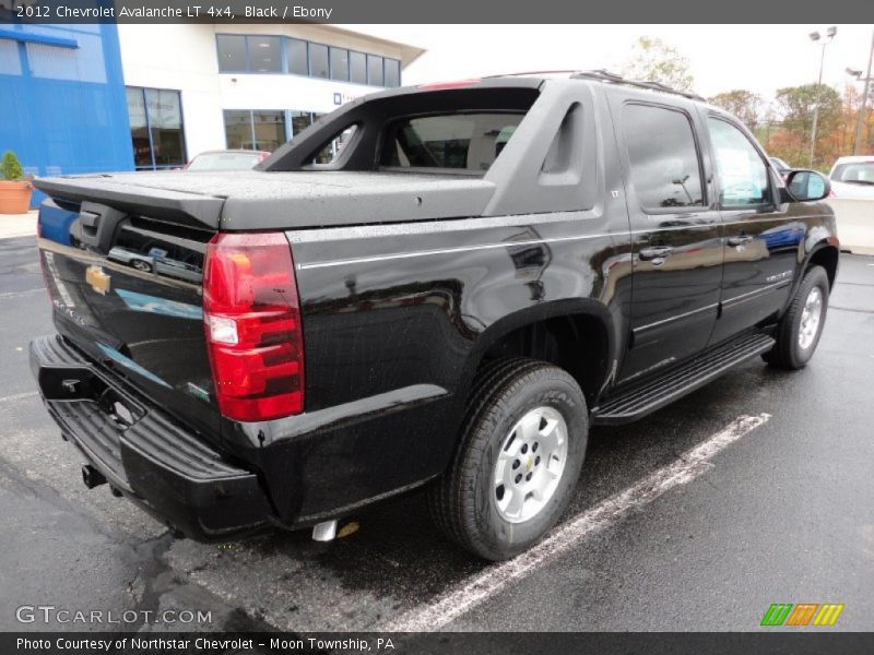 Black / Ebony 2012 Chevrolet Avalanche LT 4x4