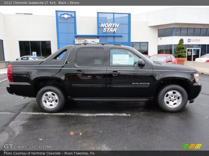 Black / Ebony 2012 Chevrolet Avalanche LT 4x4