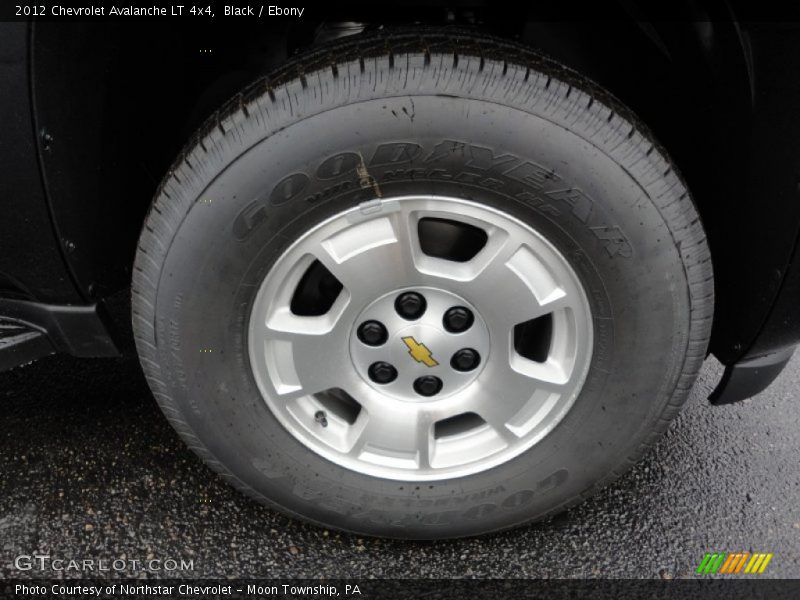 Black / Ebony 2012 Chevrolet Avalanche LT 4x4