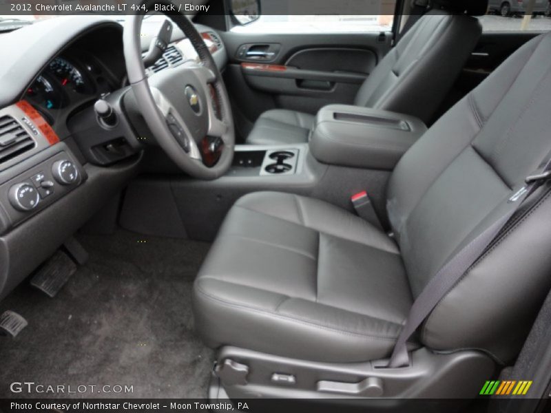 Black / Ebony 2012 Chevrolet Avalanche LT 4x4