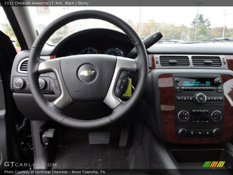 Black / Ebony 2012 Chevrolet Avalanche LT 4x4