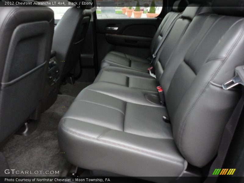 Black / Ebony 2012 Chevrolet Avalanche LT 4x4