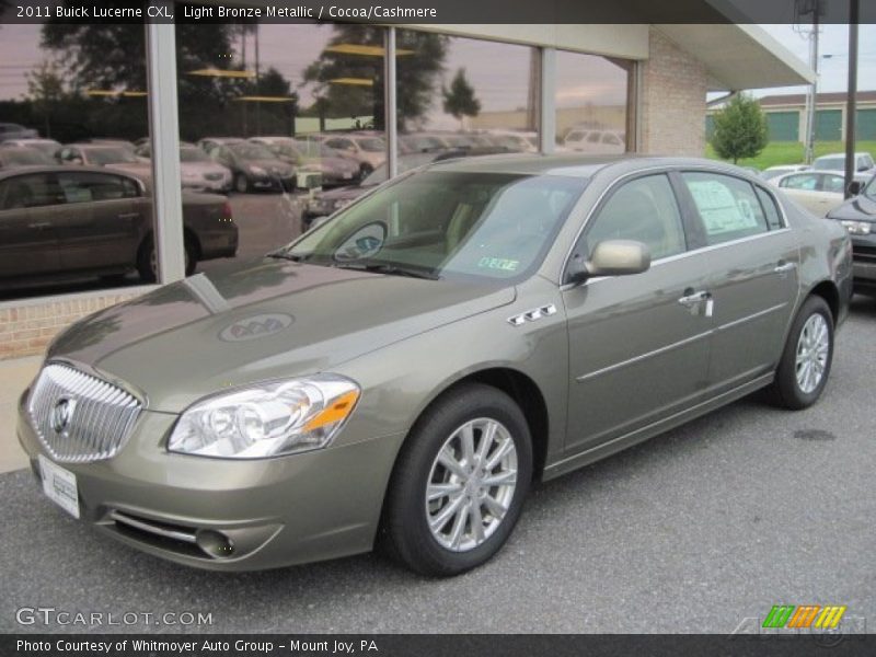 Light Bronze Metallic / Cocoa/Cashmere 2011 Buick Lucerne CXL