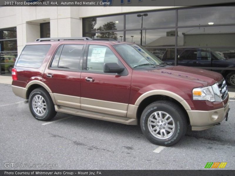 Autumn Red Metallic / Camel 2012 Ford Expedition XLT 4x4
