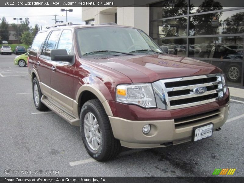 Autumn Red Metallic / Camel 2012 Ford Expedition XLT 4x4