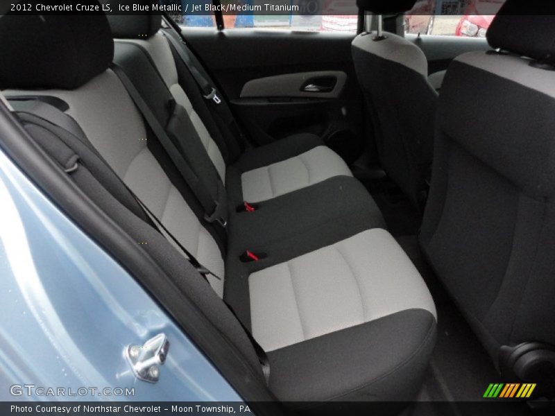 Ice Blue Metallic / Jet Black/Medium Titanium 2012 Chevrolet Cruze LS