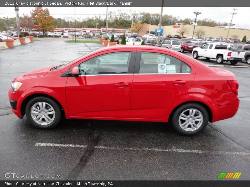  2012 Sonic LT Sedan Victory Red