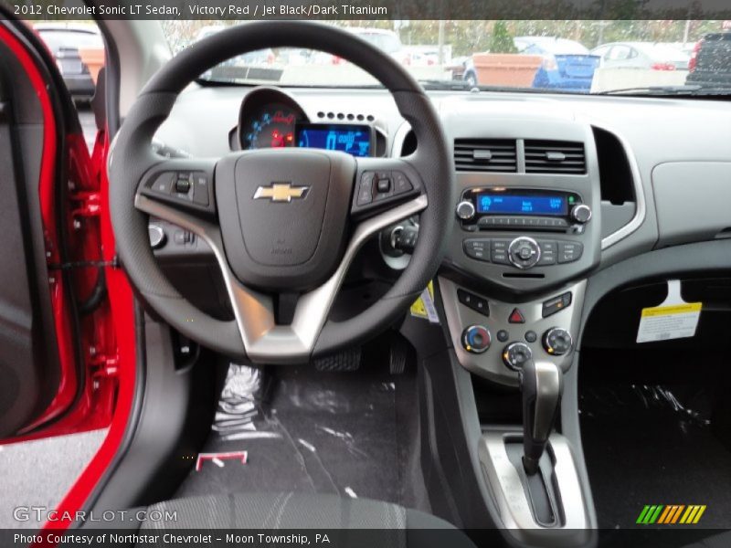 Dashboard of 2012 Sonic LT Sedan