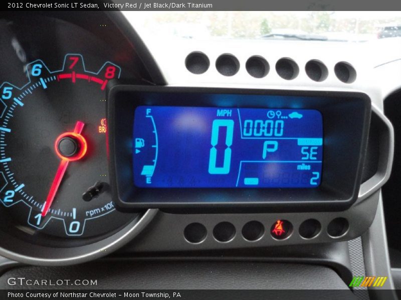  2012 Sonic LT Sedan LT Sedan Gauges