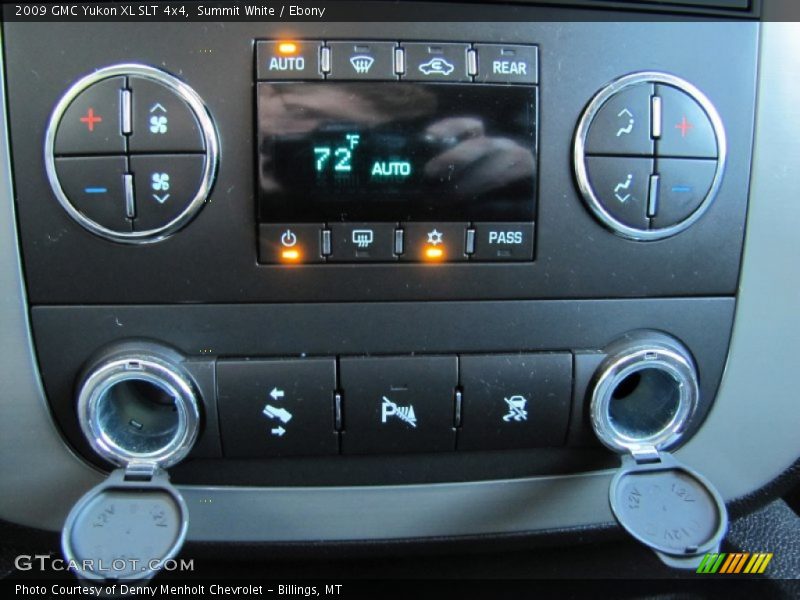 Controls of 2009 Yukon XL SLT 4x4