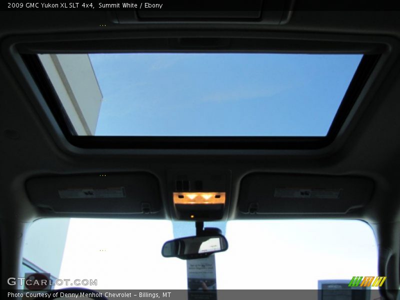 Summit White / Ebony 2009 GMC Yukon XL SLT 4x4