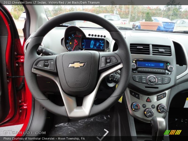 Dashboard of 2012 Sonic LT Sedan