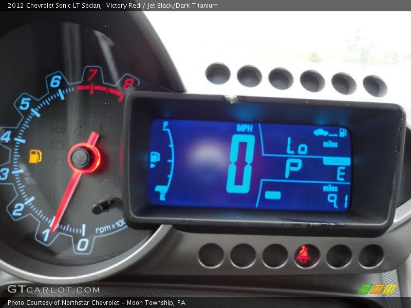  2012 Sonic LT Sedan LT Sedan Gauges