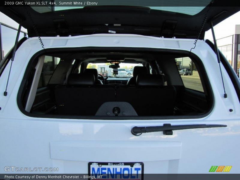 Summit White / Ebony 2009 GMC Yukon XL SLT 4x4